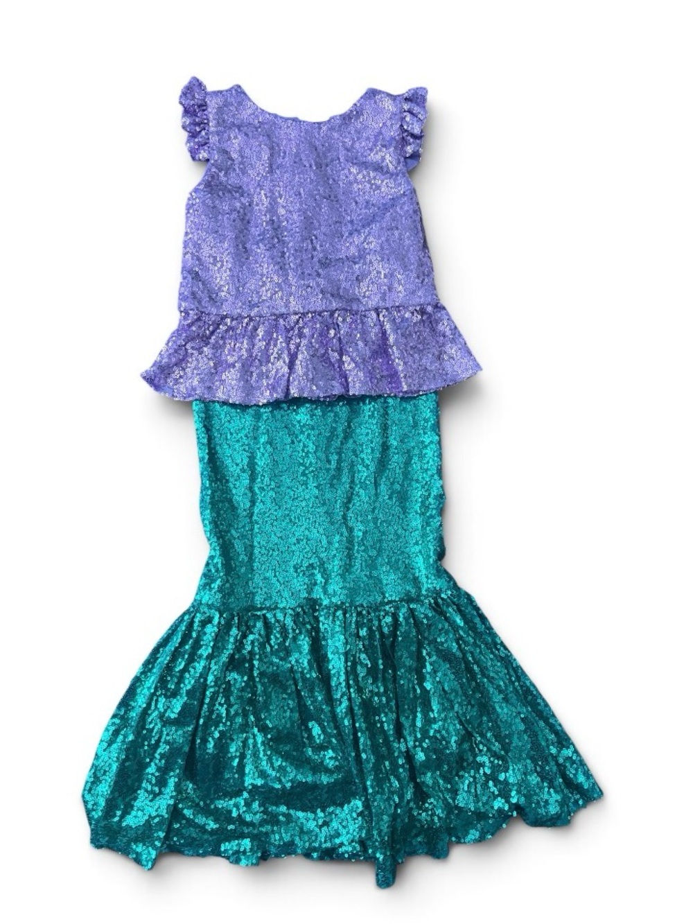 Kids Mermaid Sequin Costume / DressUp size 4-6